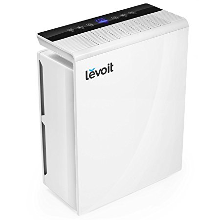 Levoit Air Purifier Allergen Remover, True HEPA Filter Cleaner Odor Reduction 322 ft²/30 m² ( LV-PUR131, White)