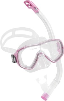 Cressi ELITE Mask Snorkel Set Kids, Made in Italy