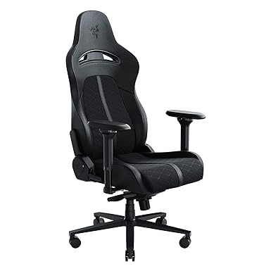 Razer Enki - Black - Gaming Chair for All-Day Gaming Comfort - NASA - RZ38-03720300-R3U1