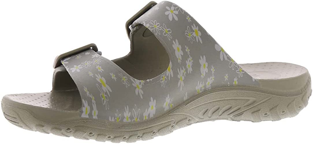 Skechers Foamies Reggae Double Band w/Daisy Print