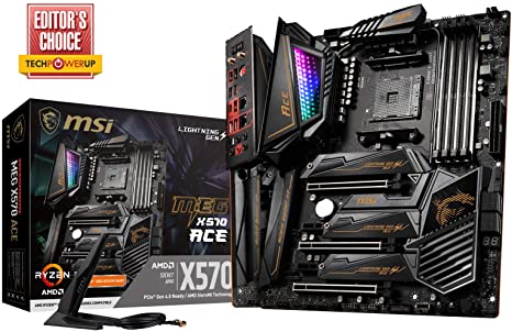 MSI MEG ACE AMD X570 AM4 DDR4 ATX Motherboard