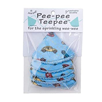 Beba Bean Pee-Pee Teepee Cellophane Bag Blue Cars