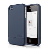 elago S4 Glide Case for ATampT Sprint and Verizon iPhone 44S - eco friendly packaging Soft Feeling Jean Indigo