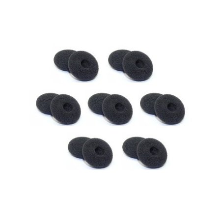 Earphones Plus brand replacement earbud covers, foam pads, ear cushions for stereo earphones, earbuds (8 pairs)