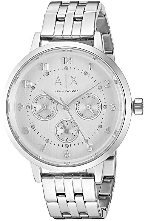 Armani Exchange Women's AX5376 Silver Watch