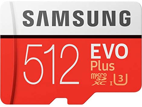 Micro SD Card Memory Cards MicroSD 8GB / 16GB / 32GB / 64GB / 128GB / 256GB / 512GB Extreme Pro Ultra Class 10/4 for Camera Phone Drone Dash Cam Video (512GB Samsung Evo Plus Micro SD)