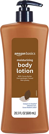 Amazon Basics Cocoa Butter Body Lotion, 20.3 fl oz