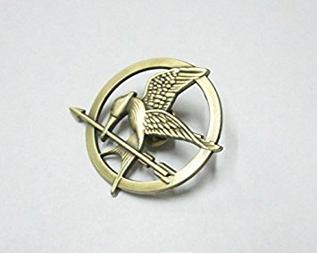 Mimiki Hunger Games Movie "Mockingjay" Prop Rep Pin Metal