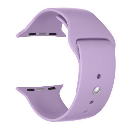 Apple Watch Replacement Band - Valuebuybuy Soft Silicone Replacement Sports Wristbands Straps for Apple Wrist Watch iWatch All Models Formal Colors S/M Size-38mm/Lavender