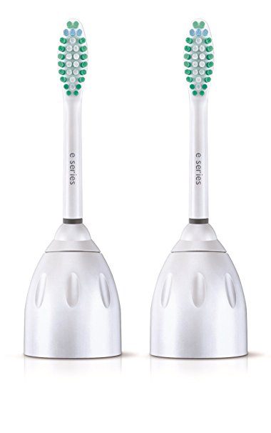 Philips Sonicare HX7022/30 Eseries Standard Replacement Brush Heads, 2 Count