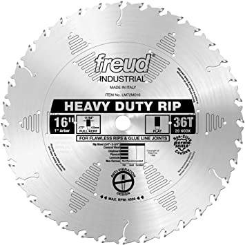 Freud LM72M016 16" Heavy-Duty Rip Blade