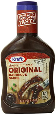Kraft Barbecue Sauce Slow-Simmered Sauce, Original, 18 Ounce