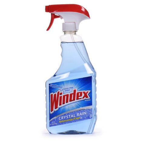 Windex Crystal Rain  Glass Cleaner 26 ounce