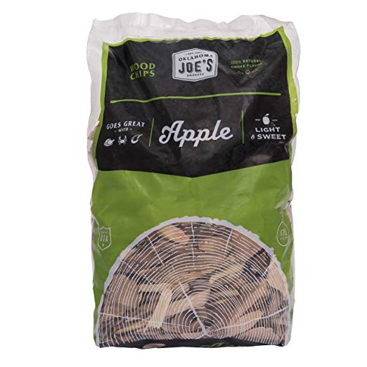 Oklahoma Joe's Apple Wood Smoker Chips, 2-Pound Bag