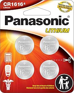 PANASONIC Lithium CR1616 3V 4PK