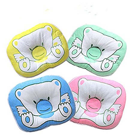 More RM Soft Baby Pillow Infant Toddler Lovely Bedding Cotton Baby Shaping Pillow