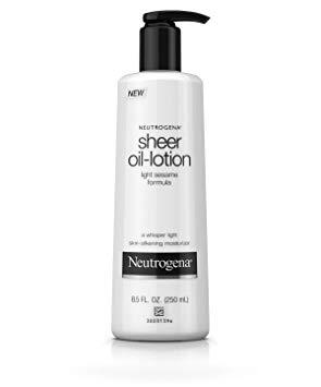 Neutrogena Sheer Oil-Lotion, Skin-Silkening Moisturizer 8.50 oz