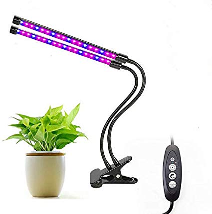Led Grow Light, 18W Plant Grow Lights for Indoor Plants with Red Blue Spectrum