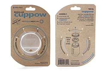 (1) Cuppow Regular White/Clear Cuppow Regular White/Clear