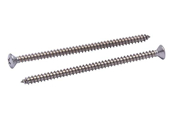 #8 X 3" Stainless Oval Head Phillips Wood Screw, (25 pc), 18-8 (304) Stainless Steel Screws by Bolt Dropper