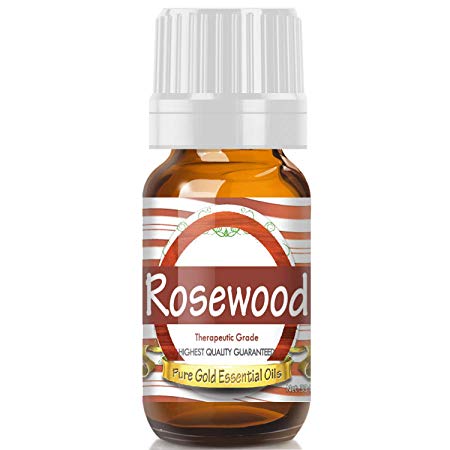 Rosewood Essential Oil (Premium Grade Essential Oil) 10ml - Best Therapeutic Grade - Perfect for Your Aromatherapy Diffuser, Relaxation, More!