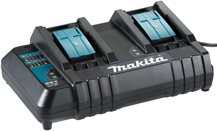 Makita 199688-2 DC18SH 14.4V to 18V Twin Port Multi Charger