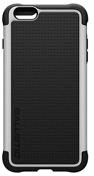 Ballistic TJ1428-A08C Tough Jacket Case for Apple iPhone 6 Plus and iPhone 6s Plus - Retail Packaging - Black/White