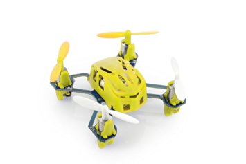 Hubsan Q4 H111 Nano Mini 4-Channel RC Quadcopter with 2.4Ghz Radio System - Yellow