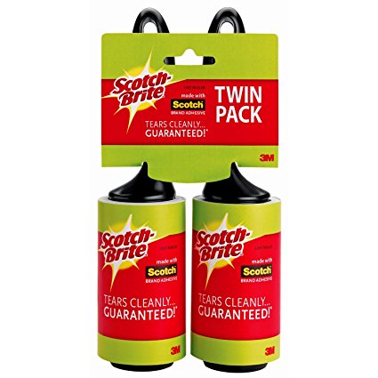 Scotch-Brite Lint Roller Twin Pack, 6 Count