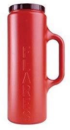 CY Plastics Red Safety Flare Container, Holds (12) 30-Min. Flares