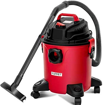 KUPPET 3-in-1 Wet and Dry Vacuum Cleaner, Wet Dry Vac Cleaner with Blower Multi Purpose 5 Gallon Vac, Powerful 16Kpa Suction,Large Capacity 3.5 Horsepower