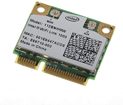 Intel Centrino Wireless-N 1000 b/g/n 112BNHMW 300Mbps Wireless Half Mini Card