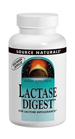 Source Naturals Lactase Digest, For Lactose Intolerance, 180 Vegetarian Capsules