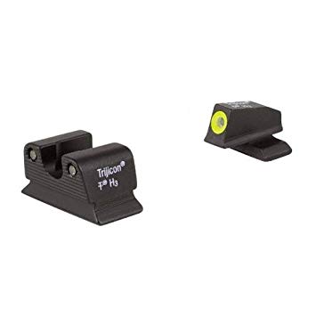 Trijicon BE114-C-600772 Beretta PX4 Compact HD Night Sight Set, Yellow Front Outline