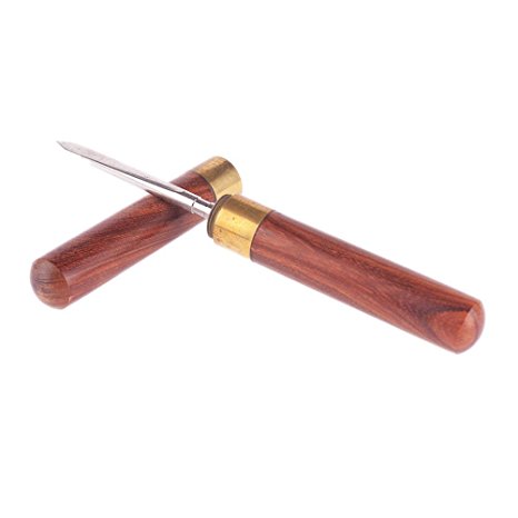 Crqes Redwood Puer puerh Tea Knife Needle Professional Tool for Breaking prying Cake Brick