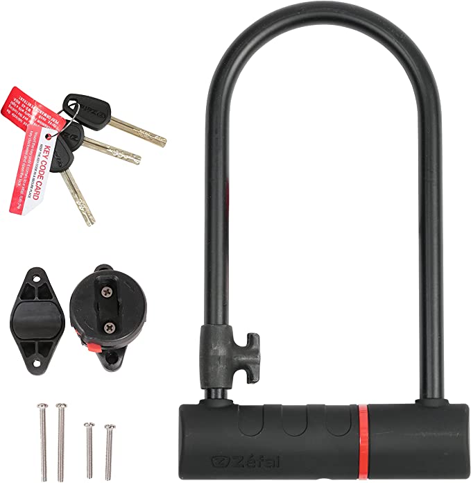 Zefal 4947A K-Traz U17 U-Lock, Black, 115 x 230mm