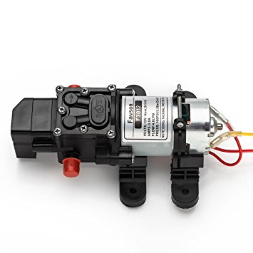 [Update]Favson Diaphragm Pump DC 12V Fresh Water Pump 4.0 L/min 100 PSI Self Priming Pressure Pump