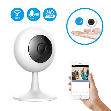 IMI Security Camera Xiaomi Wireless WiFi Baby Camera Monitor HD 1080P Indoor Security Home Surveillance Smart Webcam 2-Way Audio Night Vision Motion Detection with iOS, Android App for Baby Pet Elder