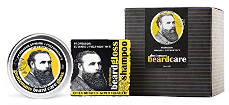 Beard Care Kit Professor Fuzzworthy Beard Care Conditioner Balm & Best Beard Shampoo Bar | 100% Natural Chemical Free | Organic Essential & Kunzea Oils | Leatherwood Honey Made in Tasmania Australia