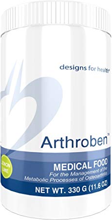 Designs for Health Arthroben Lemon Lime - Collagen Peptide Powder   Flavonoids (330g)