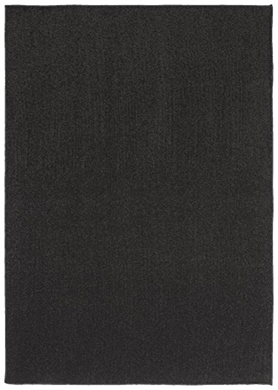 Garland Rug Skyline Plush Value Area Rug, 8' x 10', Black