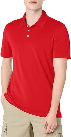 Amazon Essentials mens Slim-Fit Quick-Dry Golf Polo Shirt Polo Shirt