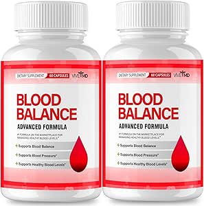 Blood Balance Supplement -Official Formula - Blood Balance Supplement, Extra Strength with Vitamin C, Turmeric Root Powder, Zinc Reviews (2 Pack)