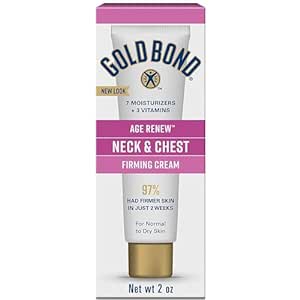 Gold Bond Neck & Chest Firming Cream 2 oz, Clinically Tested Skin Firming Cream (Pack of 2)