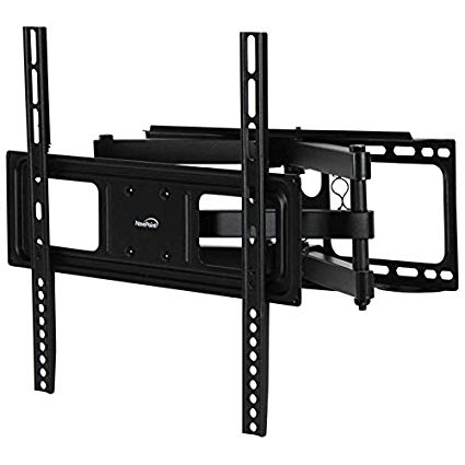 NavePoint Articulating Wall Mount Bracket with Dual Arm Tilt Swivel 32-54 Inches with HDMI Cable
