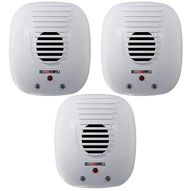 Bell   Howell Ultrasonic Pest Repeller with Dusk to Dawn Nightlight Sensor (3 Pack)