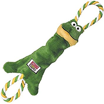 KONG Tugger Knots Frog Dog Tug Toy