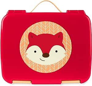 Skip Hop Kids Bento Lunch Box, Ages 3 , Zoo Fox