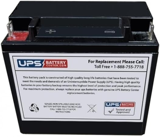 UPSBatteryCenter® 12V 14Ah Compatible Replacement Battery for DuroMax XP13000EH Dual Fuel Generator 13,000-Watts