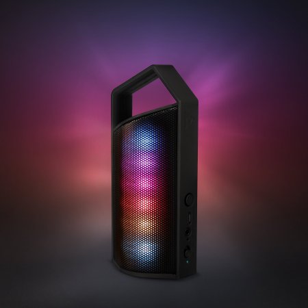 MVMT Fuse X-2 Portable Wireless Bluetooth LED Light Up Show Speaker